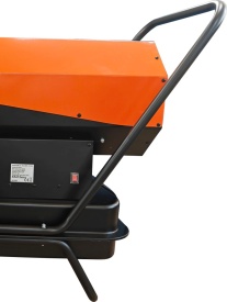 Nagrzewnică cu motorină 40 kW KraftDele KD5962, încălzire directă pentru hală, atelier, depozit și șantier - Img 5
