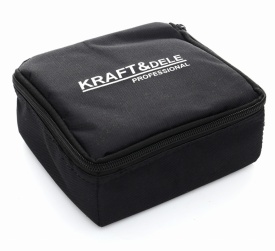 Nivelă laser cu linii în cruce KraftDele KD10308 – Fascicul Verde (vizibilitate sporită), Autonivelare 4°, Distanță 30m, Suport și Husă incluse - Img 3