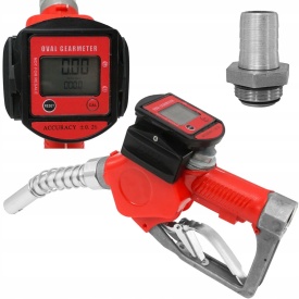 Pistol automat de alimentare cu debitmetru LCD 1 inch MaxRom VLC-60B pentru motorină, benzină și kerosen - Img 2