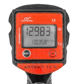 Pistol de alimentare combustibil cu contor LCD Verke, debit 0-60 l/min, racord 1 inch, pentru motorină, benzină și kerosen - Img 10