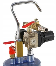 Pistol de vopsit pneumatic cu rezervor sub presiune 2L MaxRom, duză 2 mm, pentru vopsea, lac, adezivi și emulsii - Img 7