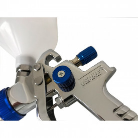 Pistol de vopsit pneumatic HVLP 1.3mm pahar 600 ml V81295 Verke - Img 4