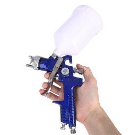 Pistol de vopsit pneumatic HVLP VERKE H-827P, duză 1,8 mm, rezervor 600 ml, pentru lucrări de vopsire precise și uniforme - Img 12