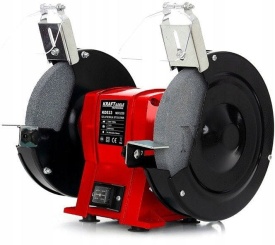 Polizor de banc KraftDele KD533, 1700W, discuri 200 mm, pentru ascuțire, șlefuire și curățare piese metalice