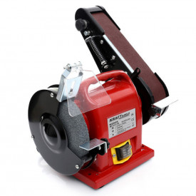 Polizor de banc + slefuitor cu banda 1800W 150mm KraftDele KD545 - Img 2