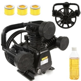 Pompă compresor Mar-Pol W3090, 3 cilindri, 900 l/min, presiune maximă 10 bar, pentru rezervor 150-200 L