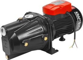 Pompă de grădină rigații și transvazare apă curată KraftDele KD807 – 850W, 65 L/min, H 48m, 1 inch, Rezistentă la 70°C, Compactă