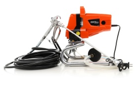 Pompa de vopsit airless cu piston KraftDele KD1744, 1500W, 220 bar, debit până la 1,5 l/min - Img 4
