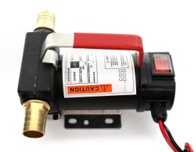Pompa electrică 24V pentru transfer motorină și ulei KraftDele KD1160, portabilă, cu filtru extern și valvă - Img 12