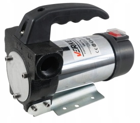 Pompă electrică de transfer ulei și motorină 24V 160W, debit 50 l/min, MaxRom V80174 pentru atelier, fermă și utilaje - Img 2