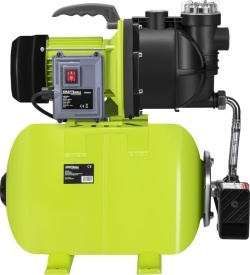Pompă hidrofor 24L KraftDele KD5273 – 1400W, 4800L/h, 10m aspirație, 45m refulare, sistem presiune stabilă - Img 2