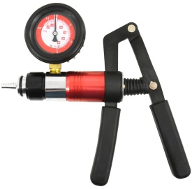Pompă manuală de vacuum cu vacuummetru VERKE pentru diagnosticare auto, testare sisteme BARO, PCV și EGR - Img 8