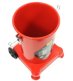 Pompa pneumatică de gresare 12L cu furtun 4 m și roți, pentru ungere sub presiune, model V86140 MaxRom - Img 6