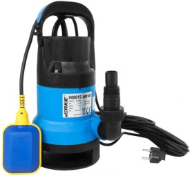 Pompă submersibilă pentru apă curată și ușor murdară VERKE QDP-400, 1 inch, cu plutitor automat, 0,40 kW, 4500 l/h - Img 10