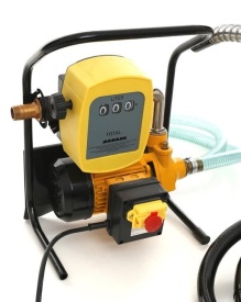 Pompa transfer motorină și kerosen KraftDele KD1163, 600W, 230V, cu contor, distribuitor combustibil portabil - Img 9