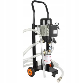 Pompă transfer ulei motor și motorină 230V BJC M79928A – 1100W, debit 50l/min, cu manometru, filtru Gilbarco și furtunuri incluse - Img 2