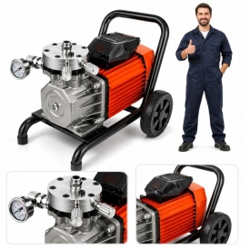 Pompa zugravit airless electrica cu membrana 3.5KW 15L/min KD2178, aparat profesional pentru pulverizare vopsea pe pereți și suprafețe mari - Img 2
