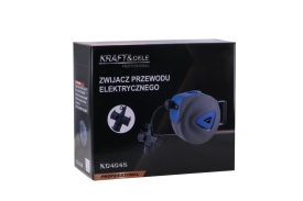 Prelungitor electric automat cu tambur KraftDele KD4046, cablu 15 m, 3x1,5 mm², montaj pe perete - Img 11