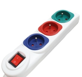 Prelungitor electric KraftDele KD4006, 3 m, cu 3 prize, protecție la suprasarcină și siguranță pentru copii - Img 5