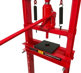 Presă hidraulică 12 tone MaxRom pentru atelier auto și producție, cu reglaj pe înălțime și 2 plăci incluse - Img 2