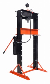 Presă hidraulică de atelier 30T KraftDele KD317, construcție din oțel, masă reglabilă și cursă 190 mm - Img 2