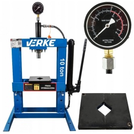 Presa hidraulica pentru rulmenti 10 tone de banc VERKE V80144 – Kraft&Dele