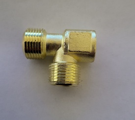 Ramificatie tip T din alama ptr. compresor 3/8" - 3/8" - 1/4" NR.1150 – Kraft&Dele