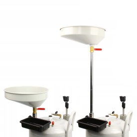 Recuperator și aspirator de ulei pneumatic 80L Mar-Pol M78305, cu vas colector și sondă pentru schimb rapid de ulei - Img 5