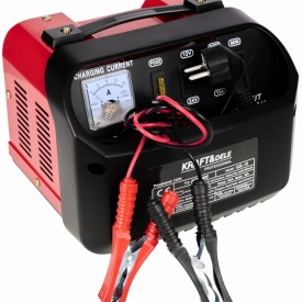 Redresor auto KraftDele KD1907 12V/24V 20A pentru acumulatori 60-200Ah, cu ampermetru și siguranțe de protecție