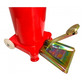 Resigilat Pompa de gresat actionata la picior recipient 15L V86132 VERKE - Img 4