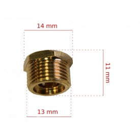 Robinet 1/4" de evacuare a condensului din compresor de aer B-AC0016 – Kraft&Dele