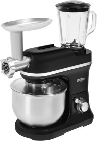 Robot de bucătărie planetar multifuncțional KraftDele KD4227, 3000W, bol 5L, cu blender și mașină de tocat carne