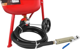 Sablator pneumatic 38L KraftDele KD5854 – aparat de sablare cu furtun și manometru - Img 9