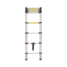 Scară aluminiu KraftDele cu 8 trepte, înălțime de lucru 2,6 m, suportă până la 150 kg - Img 12