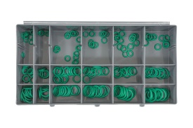 Set 900 inele O din HNBR rezistente la ulei, cu organizator de depozitare, pentru vulcanizare și etanșări auto MaxRom V06742 - Img 6