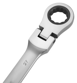 Set chei inelare cu clichet flexibile KraftDele KD11305 – 13 piese, 8-32mm, CrV, cotite 15°, valiză plastic - Img 11