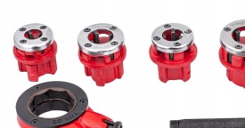 Set clupa filiera filetat manuala 5 piese 3/8"; 1/2"; 3/4"; 1"; 1 1/4" XM55810 – Kraft&Dele