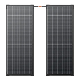 Set de 2 panouri fotovoltaice EcoFlow 130W (construcție rigidă)
