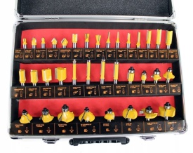 Set de 35 freze pentru lemn MXM22550R – Kraft&Dele