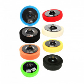 Set de 8 bureti pentru lustruit polisat 150mm M14 diferite granulatii - Img 2