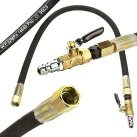 Set pneumatic extractor injectoare Mar-Pol M57682, cu adaptoare multiple pentru demontare în atelier auto - Img 5