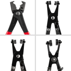 Set profesional 9 piese clești pentru coliere de strângere auto MaxRom, pentru furtunuri, coliere elastice, CLIC și CLIC-R - Img 10