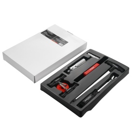 Set profesional KraftDele pentru decuparea parbrizelor și geamurilor auto, 7 piese, cu etui din plastic, KD11879 - Img 2