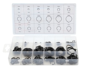 Set sigurante tip inel alezaj Seeger exterior 300 buc. TA1403 – Kraft&Dele