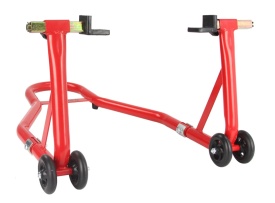 Set stand moto față și spate Mar-Pol M80172, suport universal pentru service, întreținere și ridicare motocicletă - Img 5