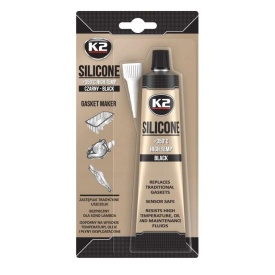 Silicon K2 negru pentru temperaturi ridicate +350 grade C B-SIL.K2