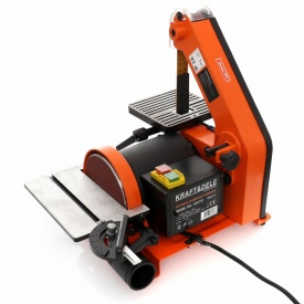 Șlefuitor de banc cu bandă și disc KraftDele KD1731, 550W, pentru lemn, materiale lemnoase și plastic - Img 6