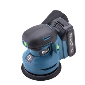 Șlefuitor excentric cu acumulator 21V 3Ah KraftDele WDS2525, disc 125 mm, cu încărcător și reglaj de viteză - Img 7