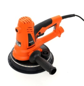 Șlefuitor pentru gips și tencuială KraftDele KD1540, 1400W, iluminare LED 360°, sistem de aspirare a prafului