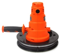 Șlefuitor pentru gips și tencuieli Mar-Pol M90202, disc 180 mm, LED 360°, reglaj turație, pornire lină și sistem de aspirare praf - Img 5